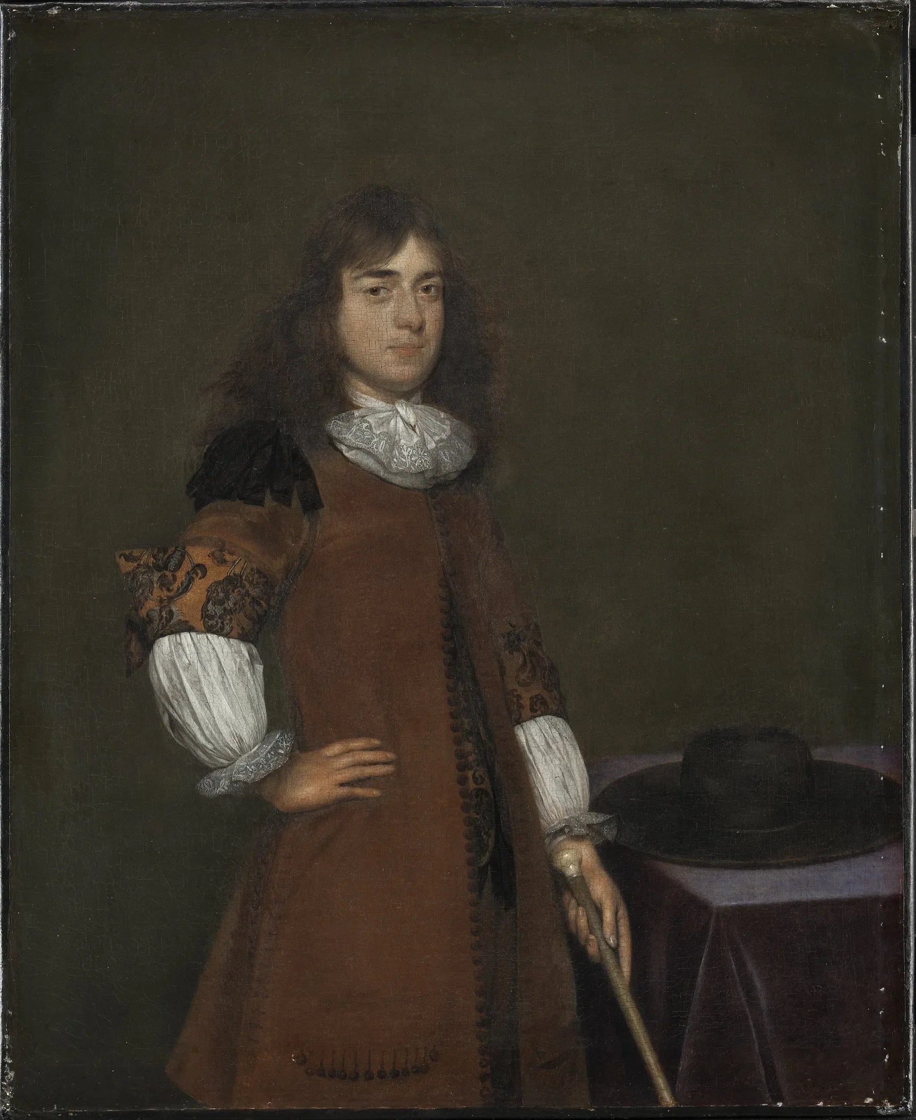 Portrait d'homme - Gerard ter Borch image 1 reproduction de peinture à l’huile