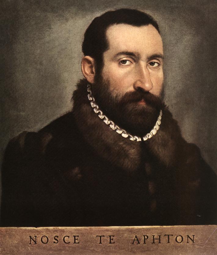 Portrait d'Homme - Giovanni Battista Moroni image 1 reproduction artisanale de tableau