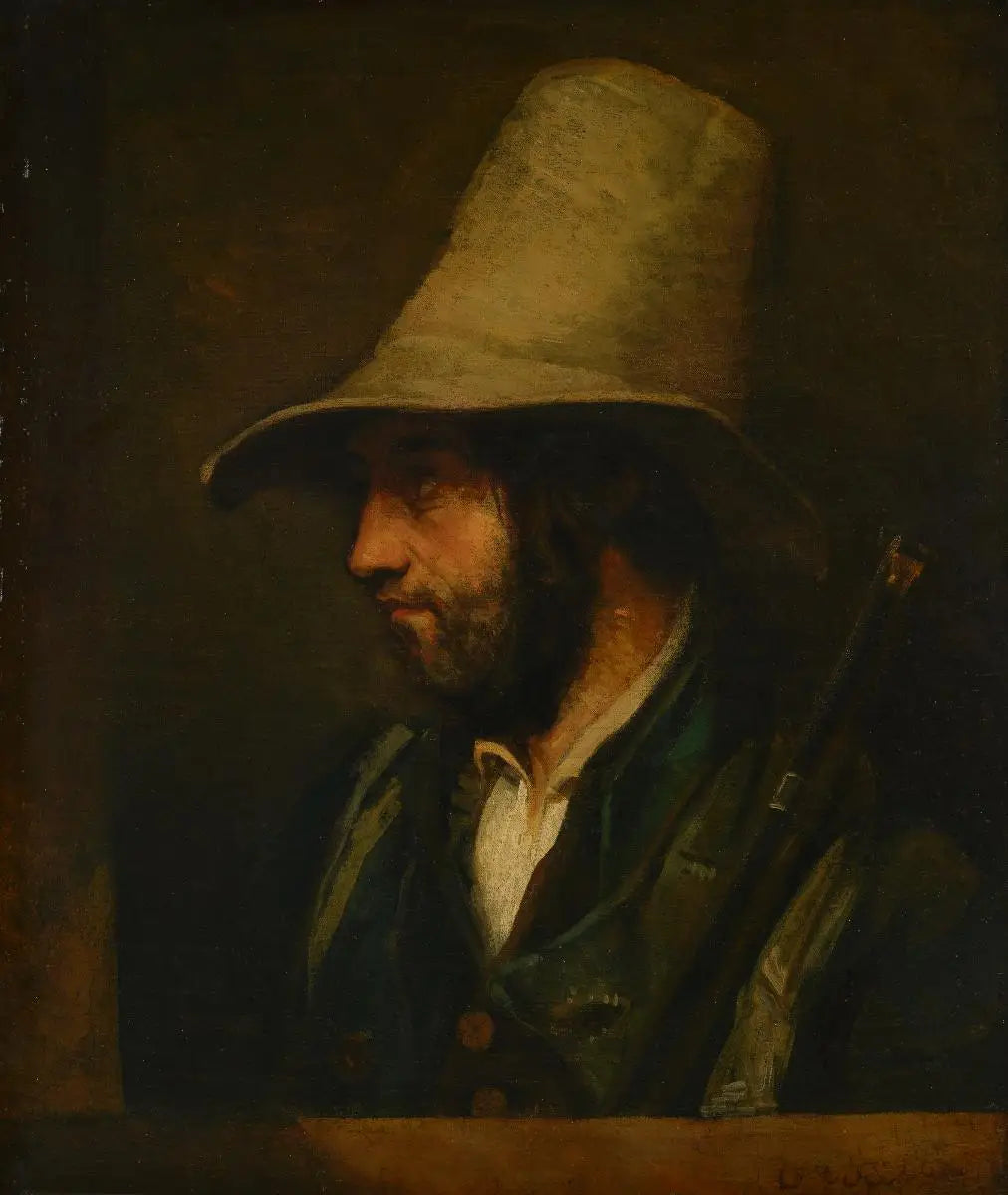 Portrait d'homme - Gustave Courbet image 1 reproduction de peinture à l’huile
