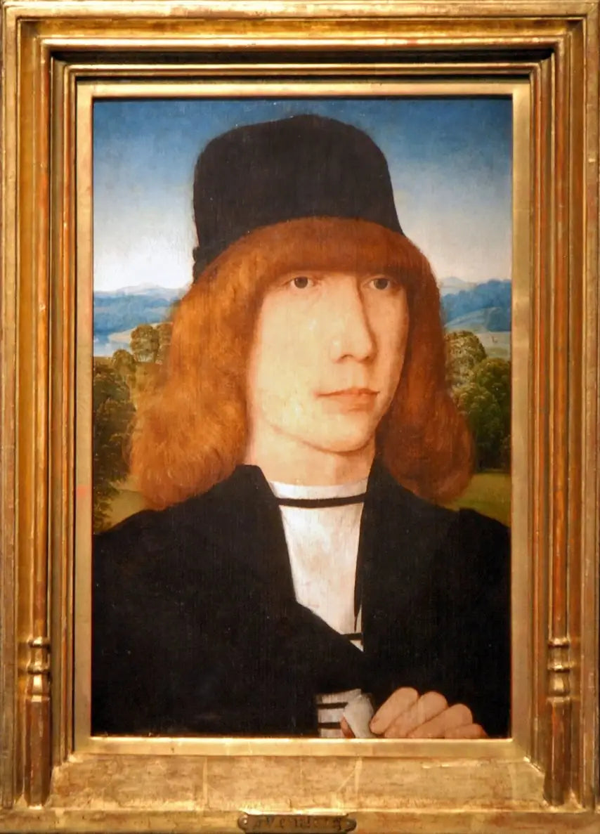 Portrait d'homme - Hans Memling image 1 reproduction de peinture à l’huile