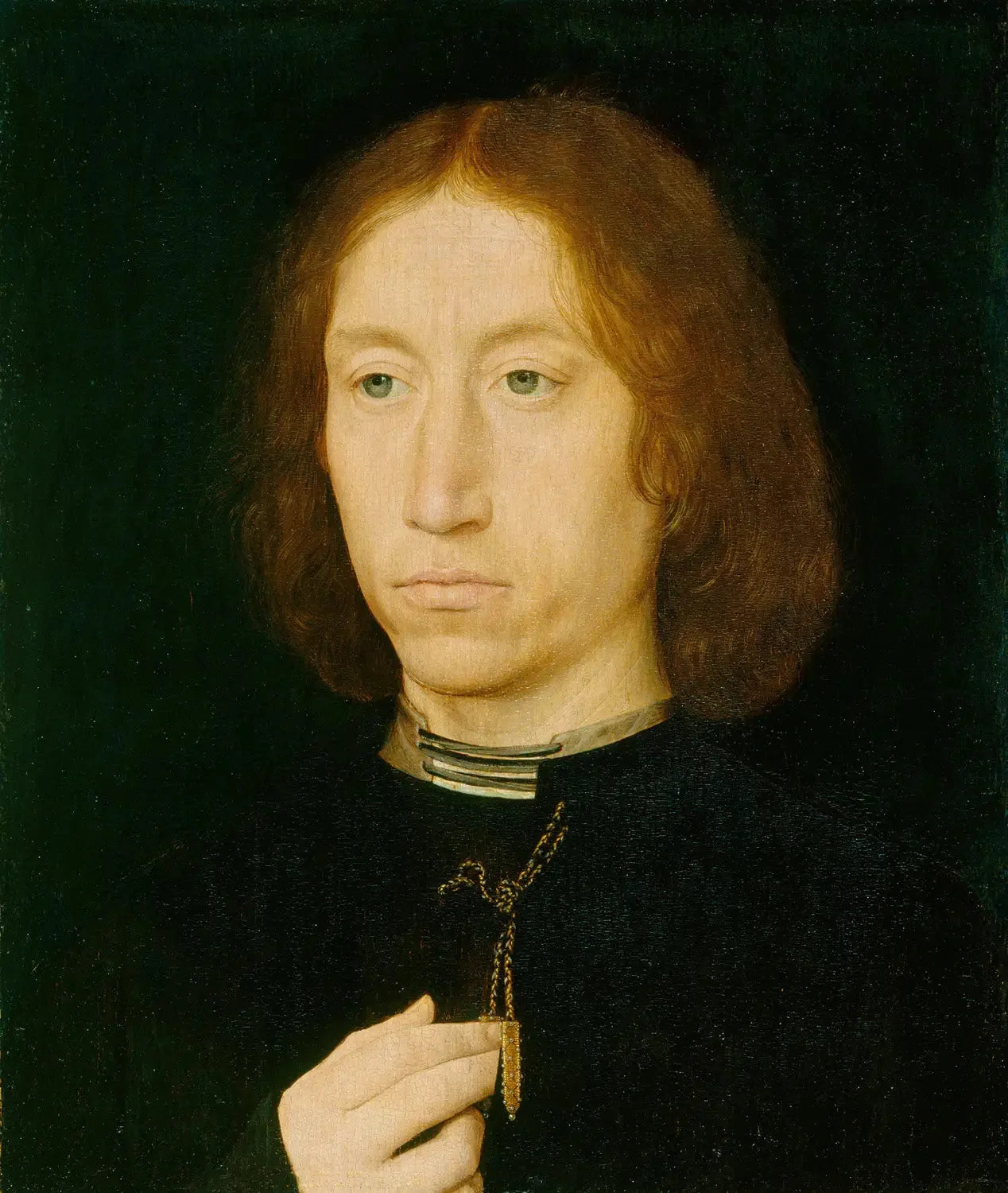 Portrait d'homme - Hans Memling image 1 copie peinte à la main à l’huile