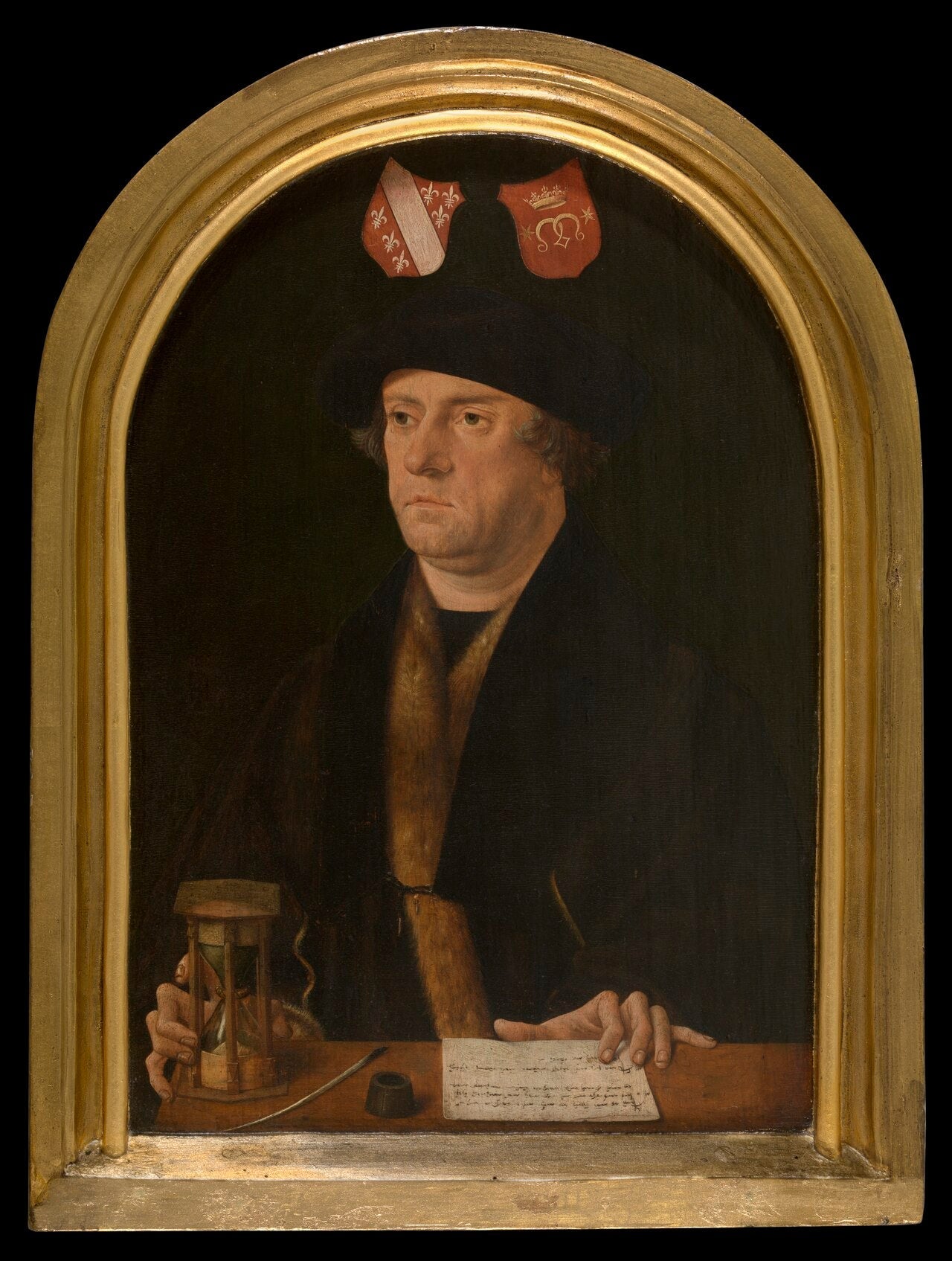 Portrait d'homme - Jacob Cornelisz van Oostsanen image 1 copie peinte à la main à l’huile