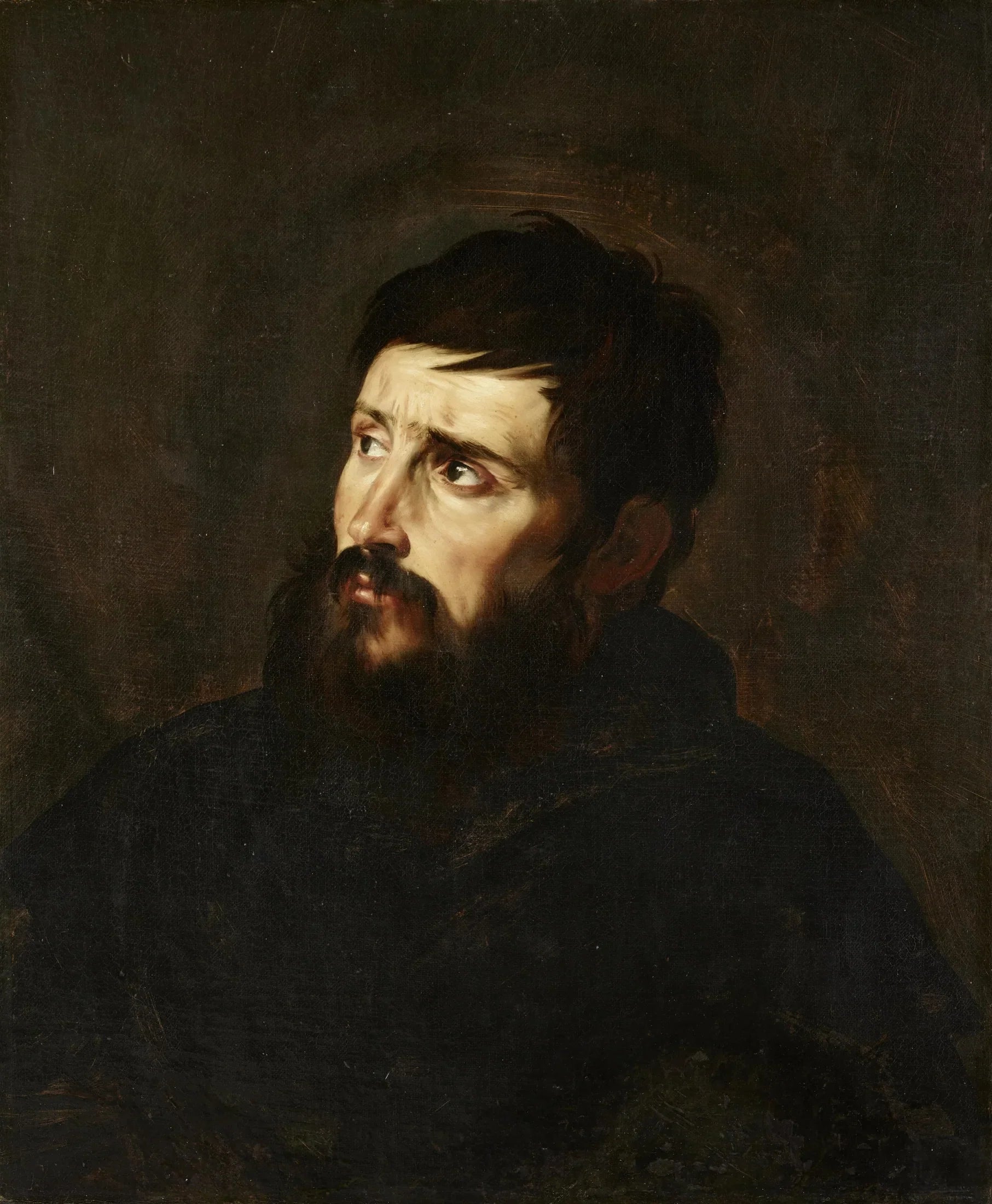 Portrait d'homme - Jusepe de Ribera image 1 copie peinte à la main à l’huile