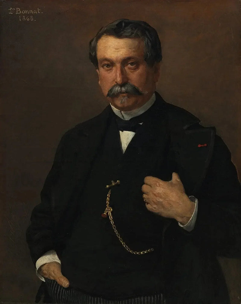Portrait d’homme - Léon Bonnat