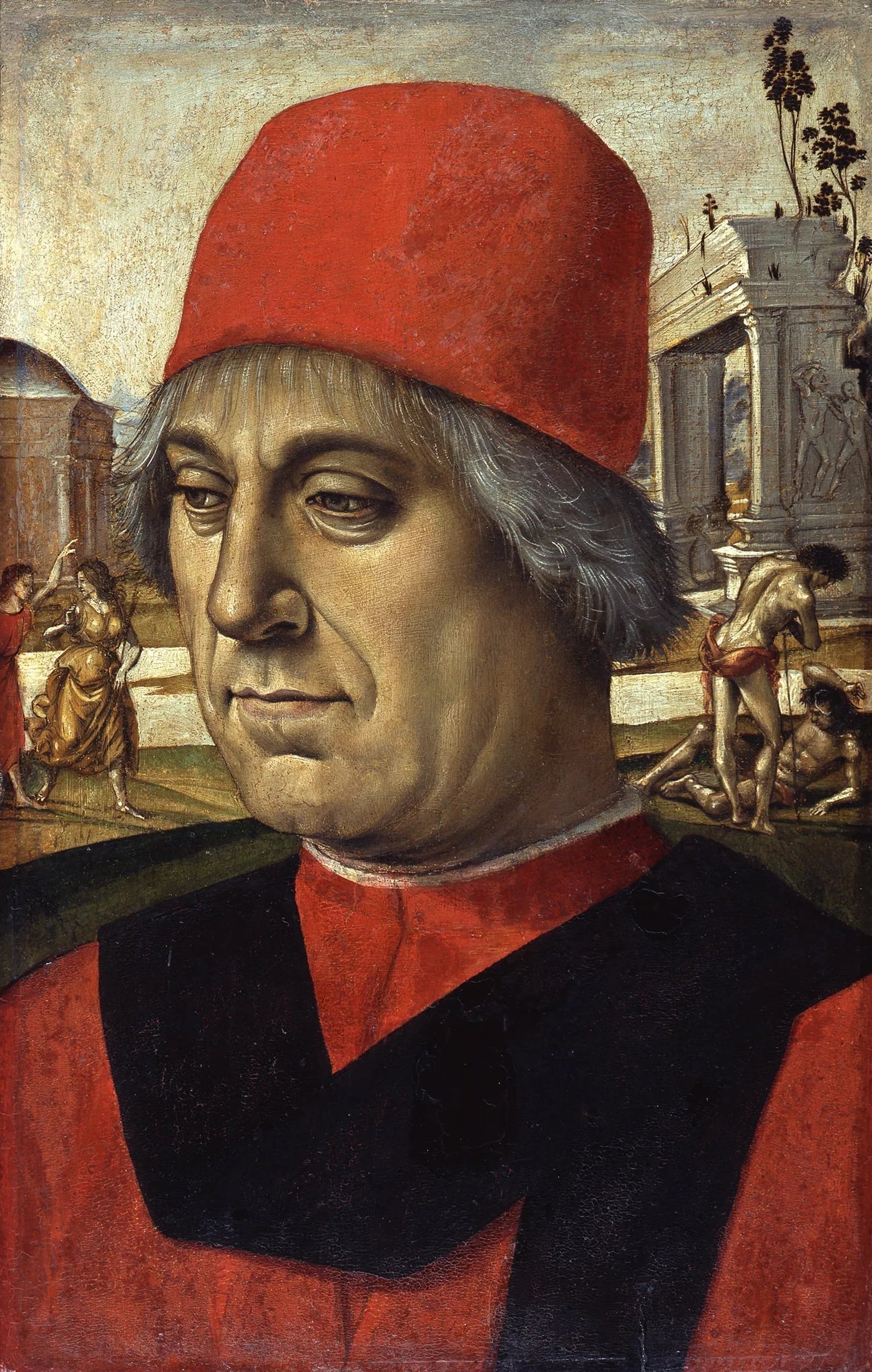 Portrait d'homme - Luca Signorelli image 1 tableau peint à l’huile sur toile