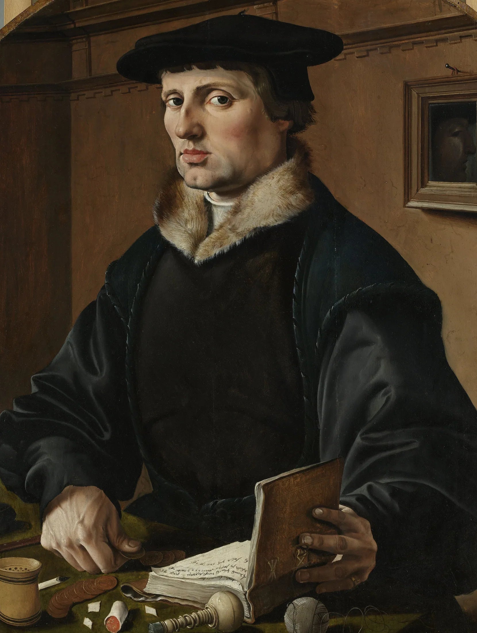 Portrait d’homme - Maarten van Heemskerck image 1 copie peinte à la main à l’huile