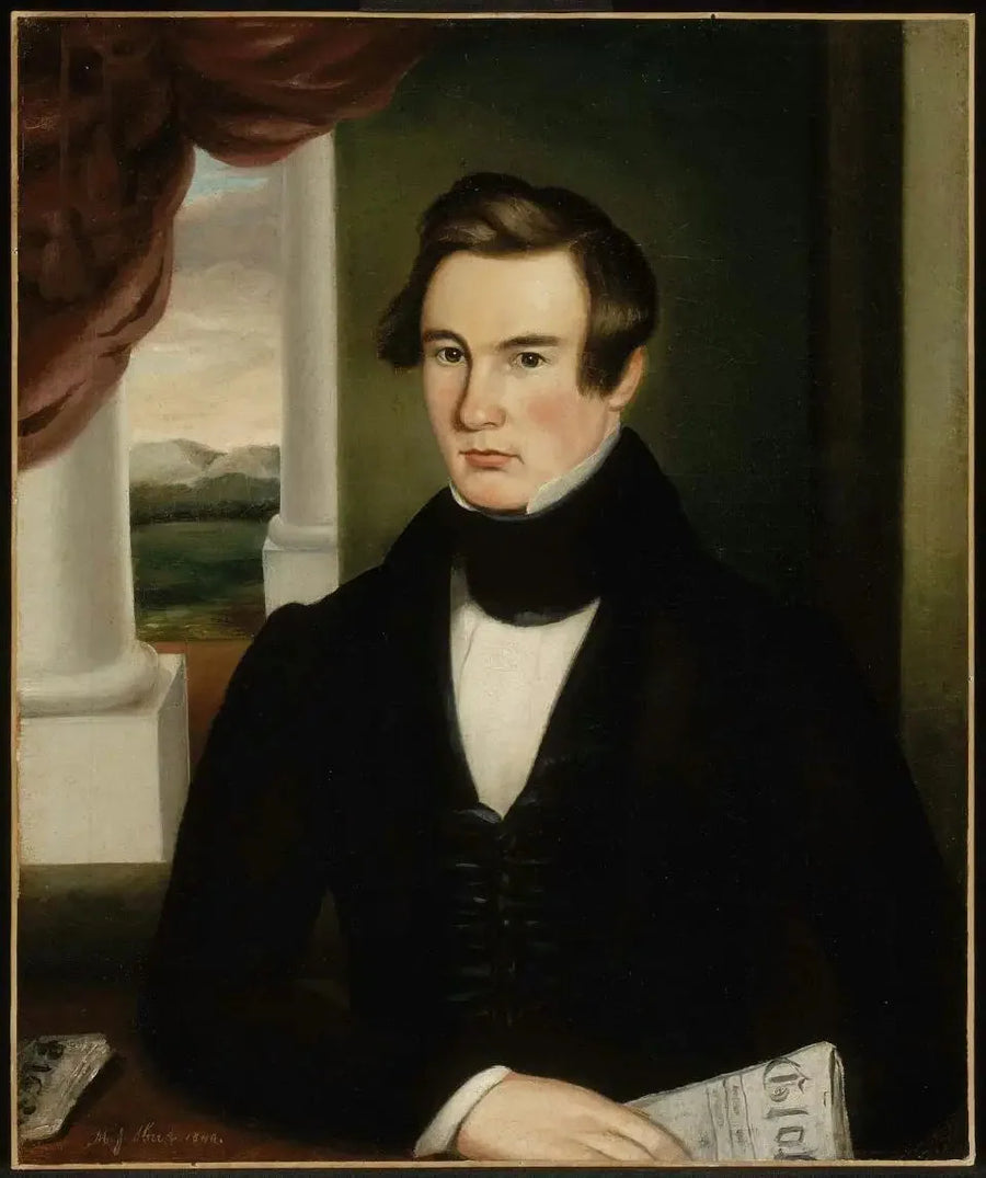 Portrait d'homme - Martin Johnson Heade