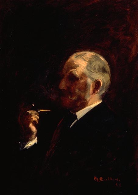 Portrait d'homme - Maurice Galbraith Cullen image 1 copie de tableau peinte à la main