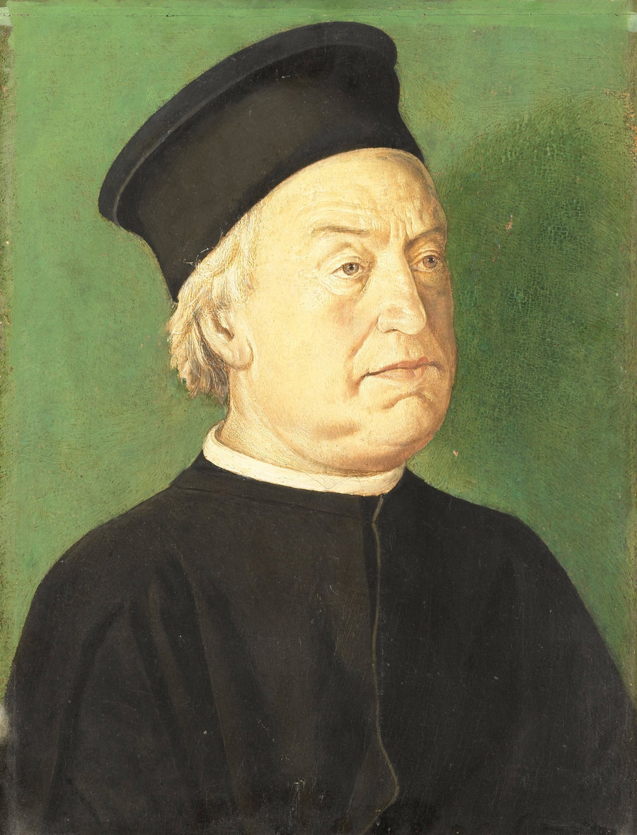 Portrait d'homme - Melozzo de Forlì image 1 reproduction artisanale de tableau