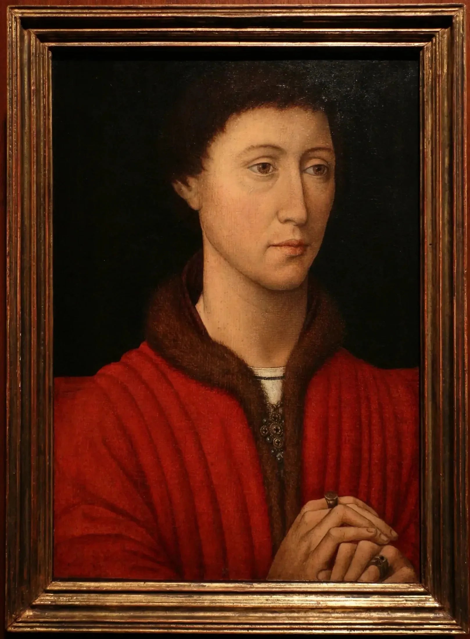 Portrait d'homme - Rogier van der Weyden image 1 copie peinte à la main à l’huile