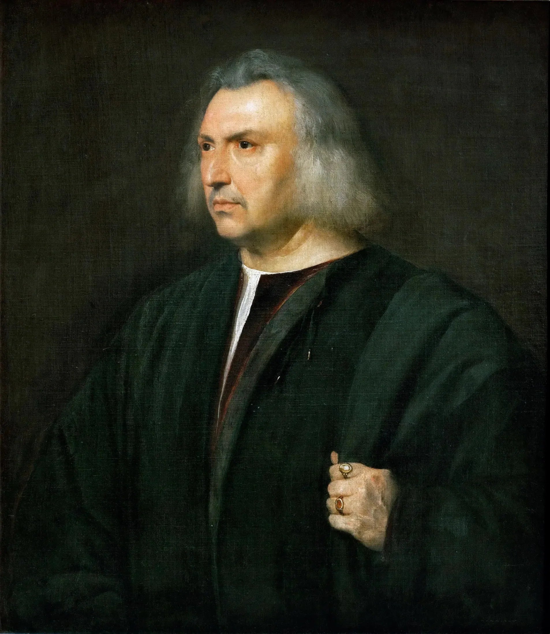 portrait d'homme - Titian image 1 reproduction d’œuvre d’art à l’huile