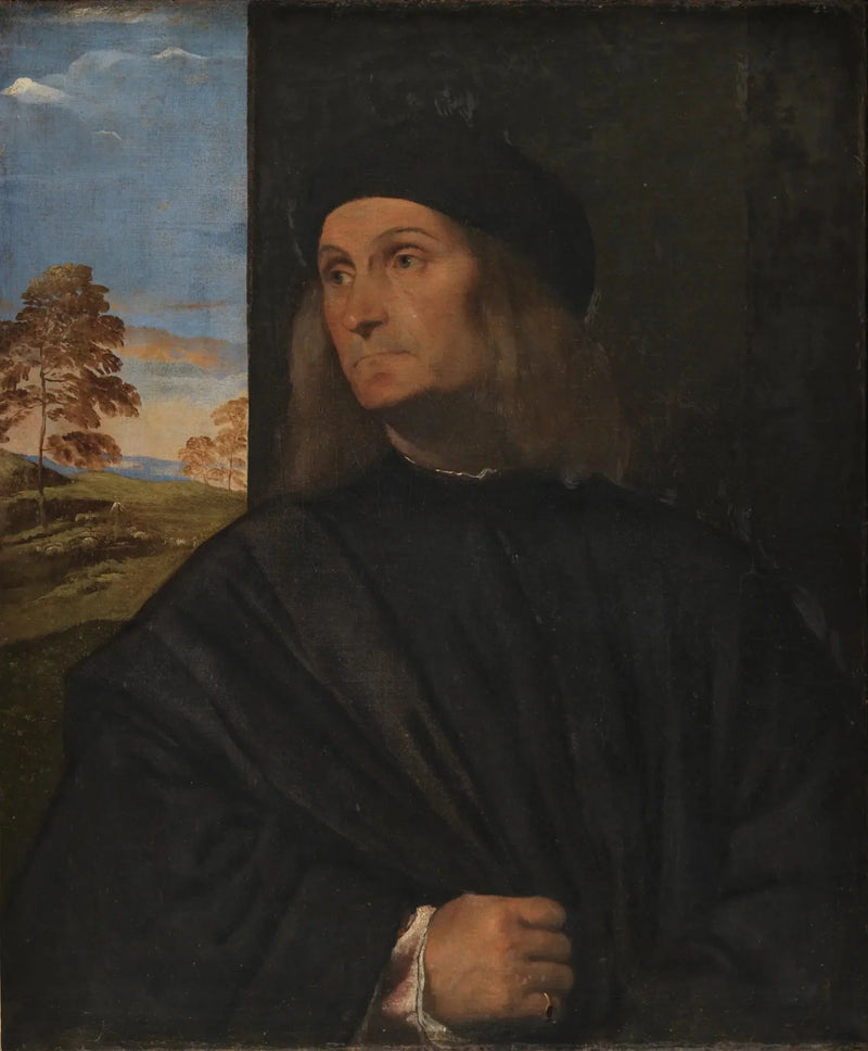 portrait d'homme - Titian