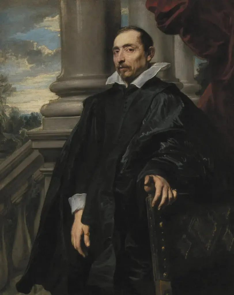 Portrait d'homme, vers 1620-1621 - Antoine van Dyck image 1 copie de tableau peinte à la main