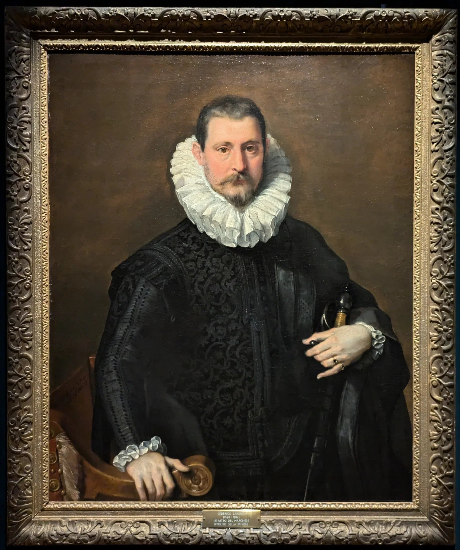 Portrait d'hommes - Federico Barroci image 1 copie peinte à la main à l’huile