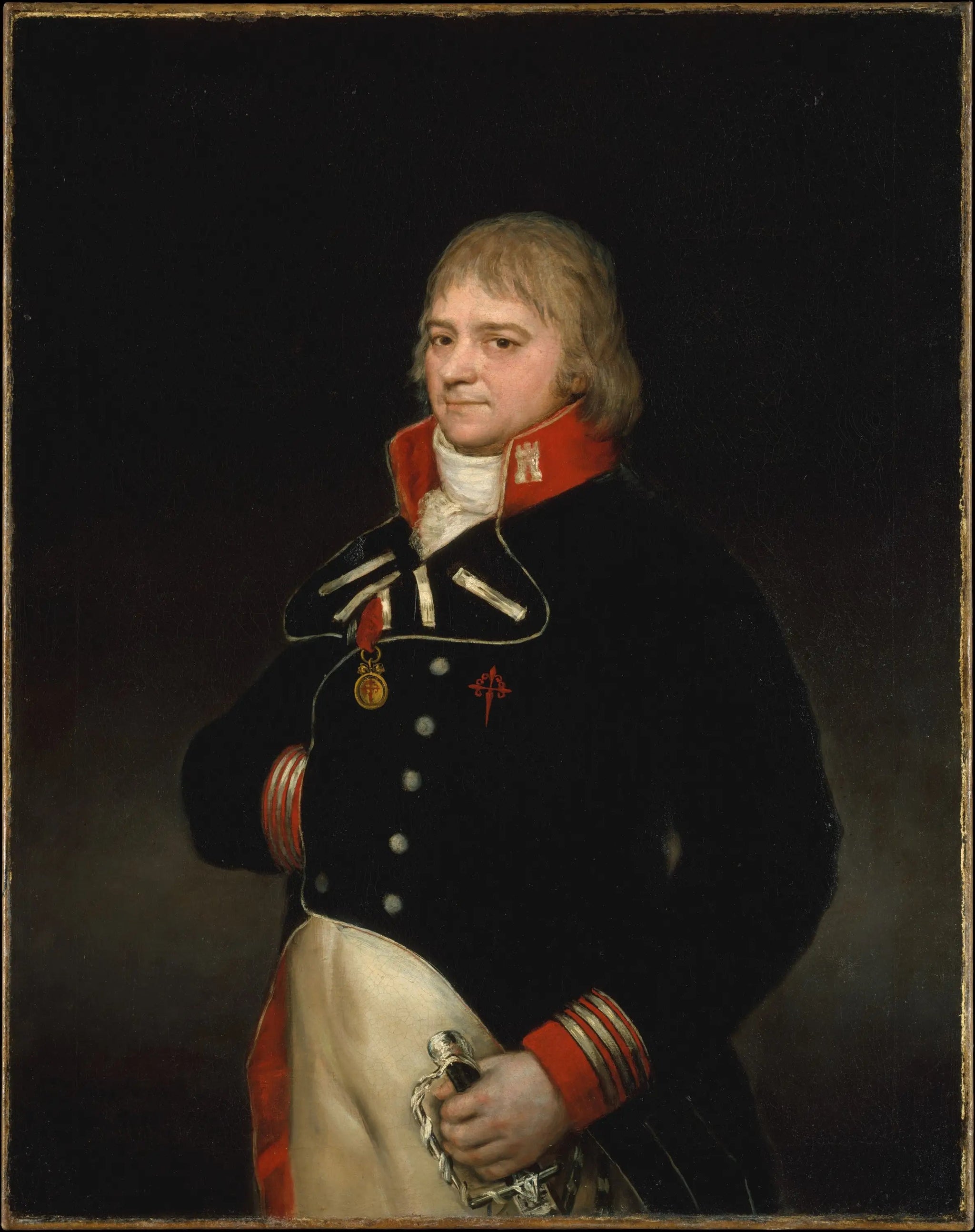 Portrait d'Ignacio Garcini y Queralt - Francisco de Goya image 1 copie peinte à la main à l’huile