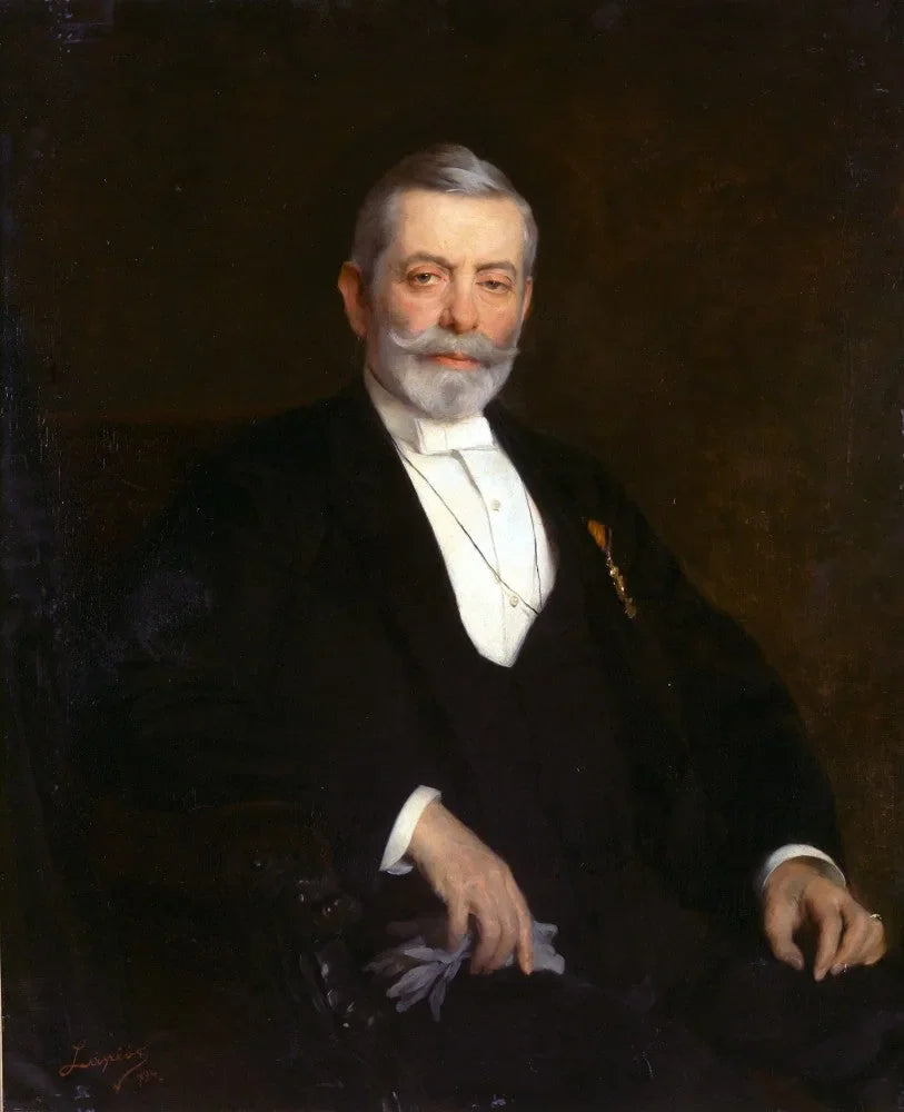 Portrait d'Ignaz Wechselmann - Philip de László image 1 copie peinte à la main à l’huile