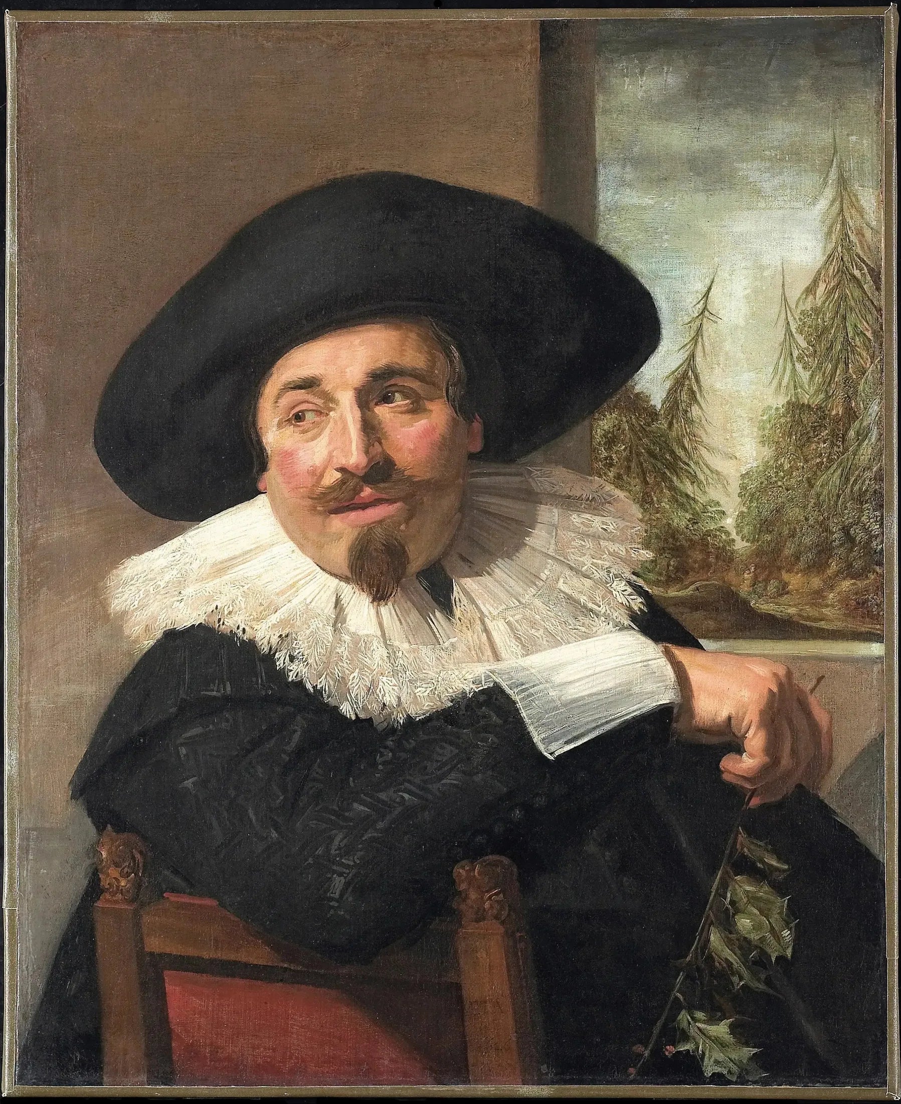 Portrait d'Isaac Abrahamsz. Massa - Frans Hals image 1 tableau peint à l’huile sur toile