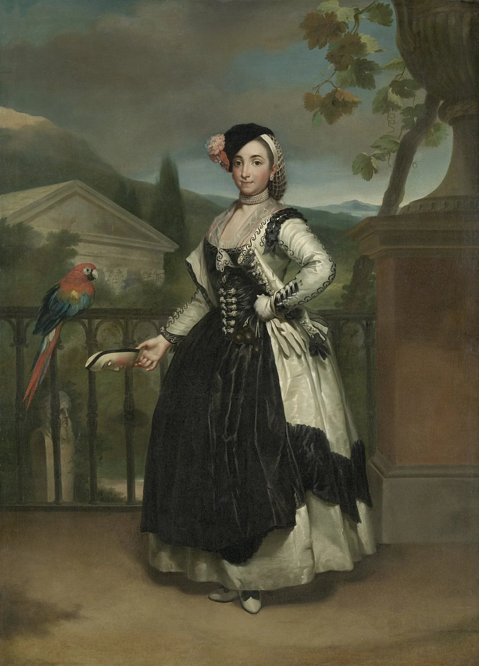 Portrait d'Isabel Parreño y Arce, Marquesa de Llano - Anton Raphael Mengs image 1 tableau peint à l’huile sur toile