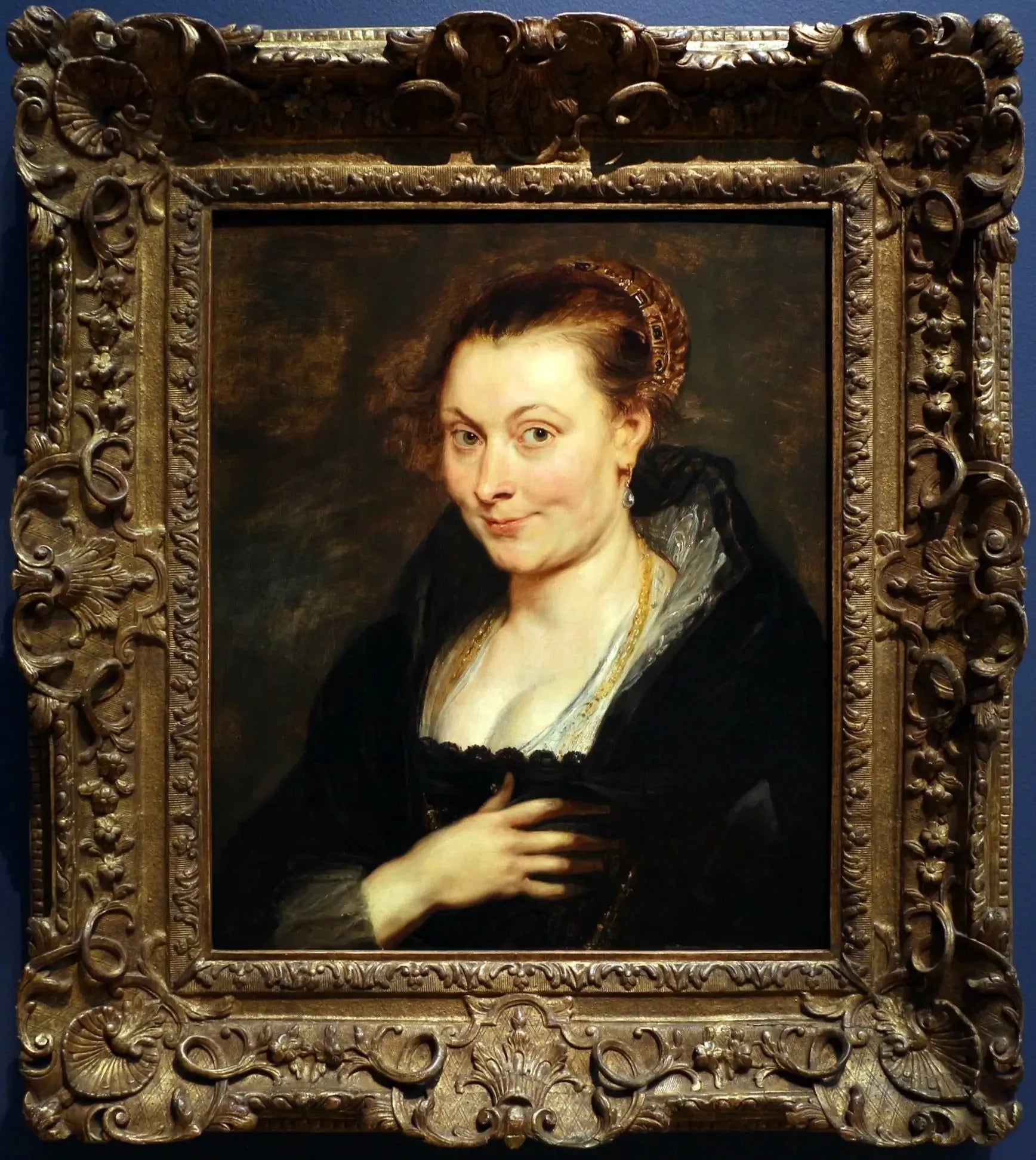 Portrait d'Isabella Brant - Peter Paul Rubens image 2 reproduction artisanale de tableau