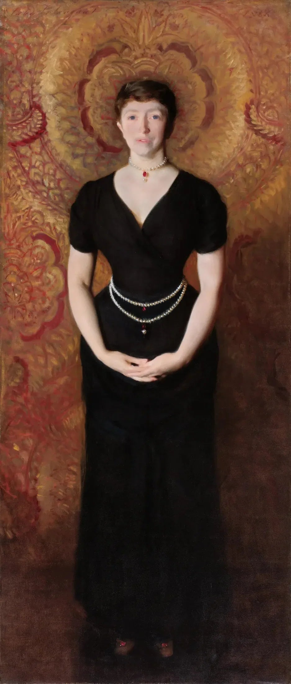 Portrait d'Isabella Stewart Gardner - John Singer Sargent image 1 reproduction réalisée par Alpha Reproduction