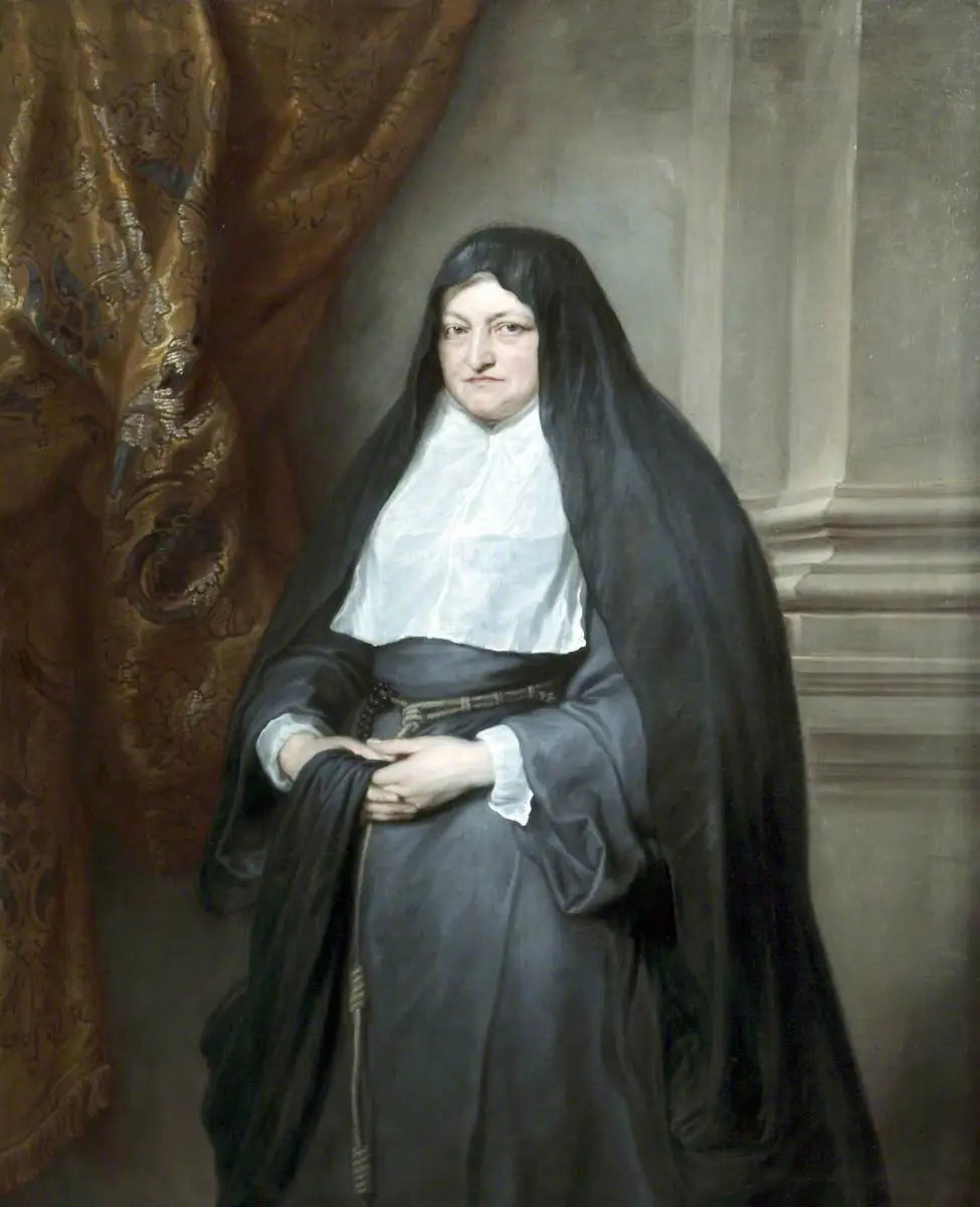 Portrait d'Isabelle Clara Eugenia van Habsburg (1566-1633) - Antoine van Dyck image 1 copie peinte à la main à l’huile