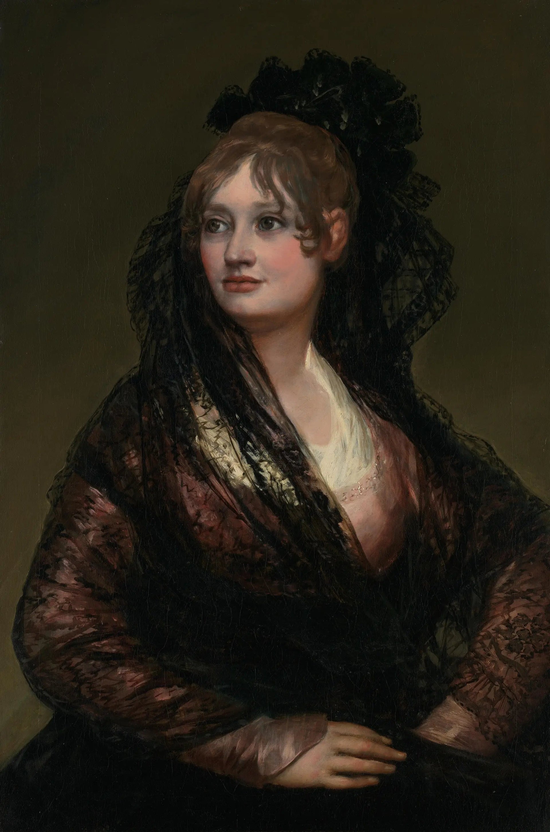 Portrait d'Isabelle Porcel - Francisco de Goya image 1 reproduction de peinture à l’huile