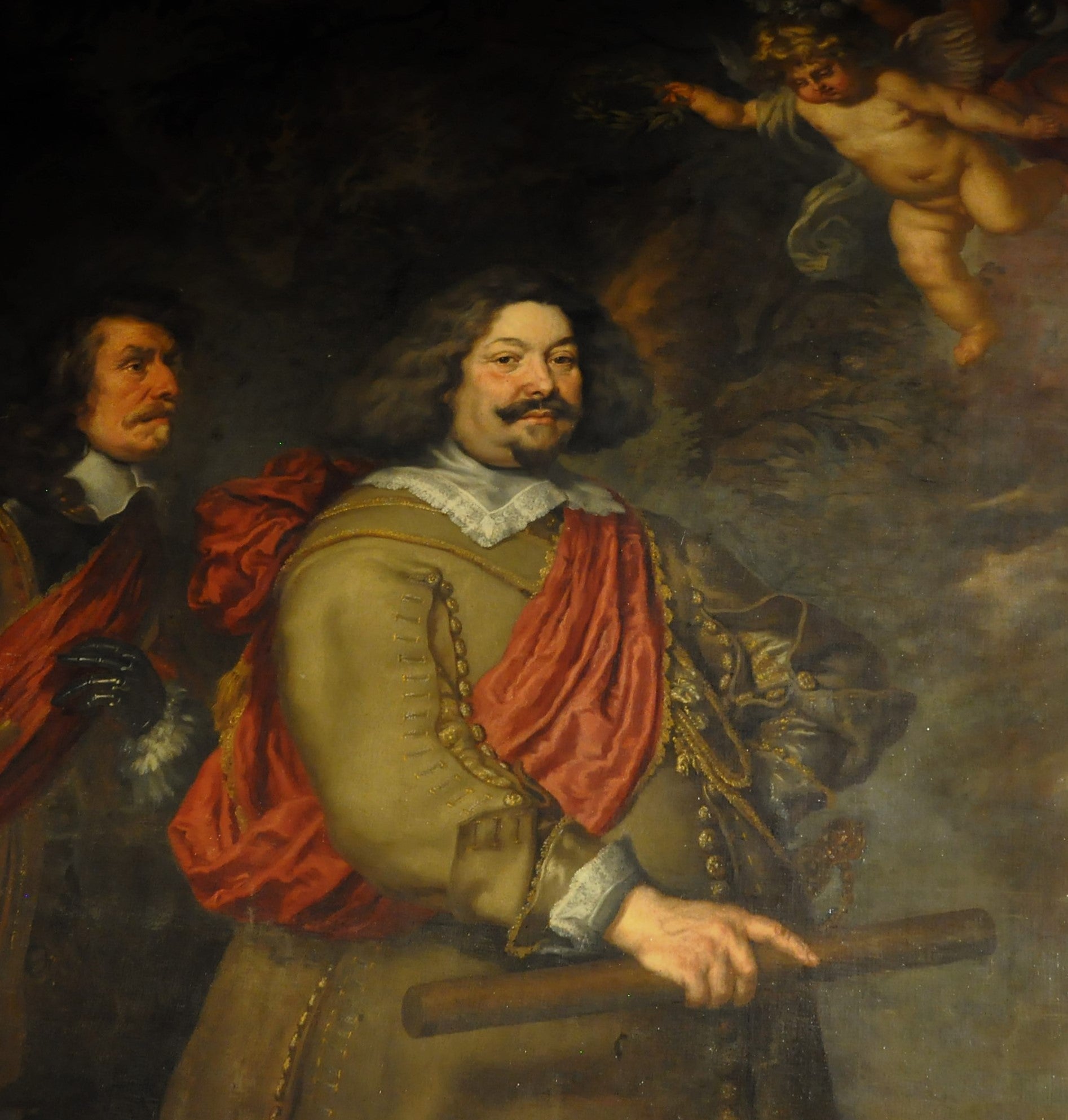 Portrait d'Octavio Piccolomini (1599-1656) avec son adjudant Hans Christopf Ranfft - Joachim von Sandrart image 1 reproduction de peinture à l’huile
