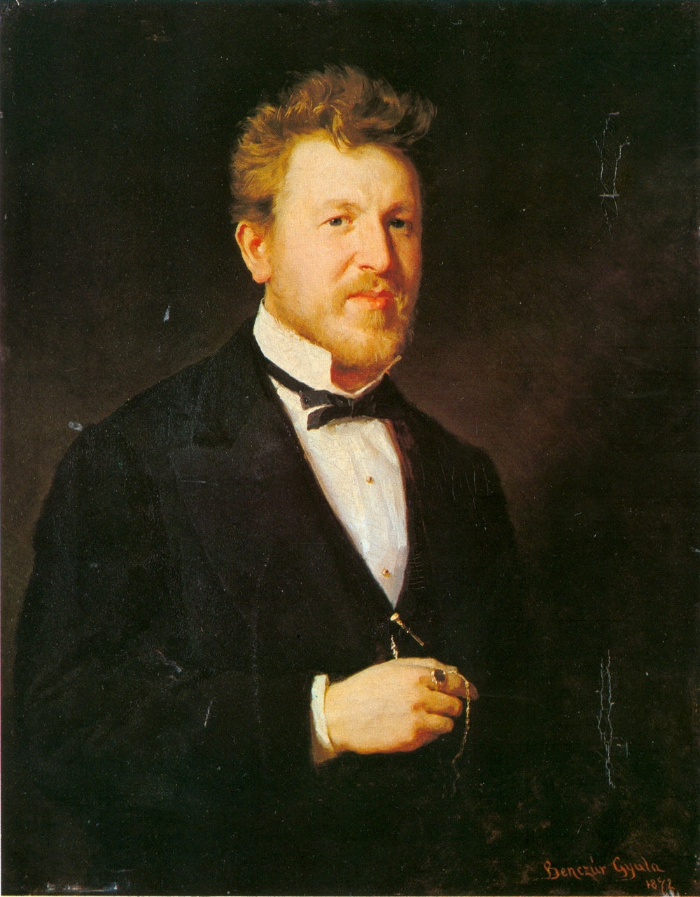 Portrait d'Ödön Éder - Gyula Benczúr image 1 copie peinte à la main à l’huile