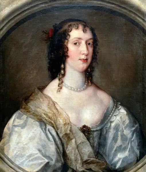 Portrait d'Olivia Boteler Porter - Antoine van Dyck image 1 copie de tableau peinte à la main