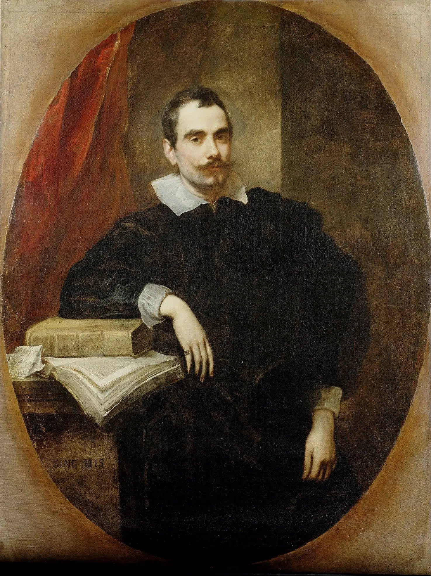 Portrait d'Ottaviano Canevari - Antoine van Dyck image 1 tableau peint à l’huile sur toile