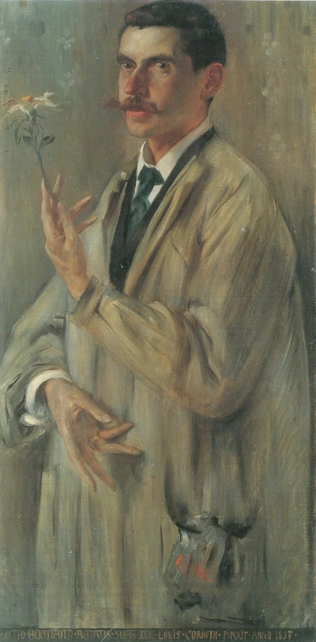 Portrait d'Otto Eckmann - Lovis Corinth image 1 reproduction artisanale de tableau