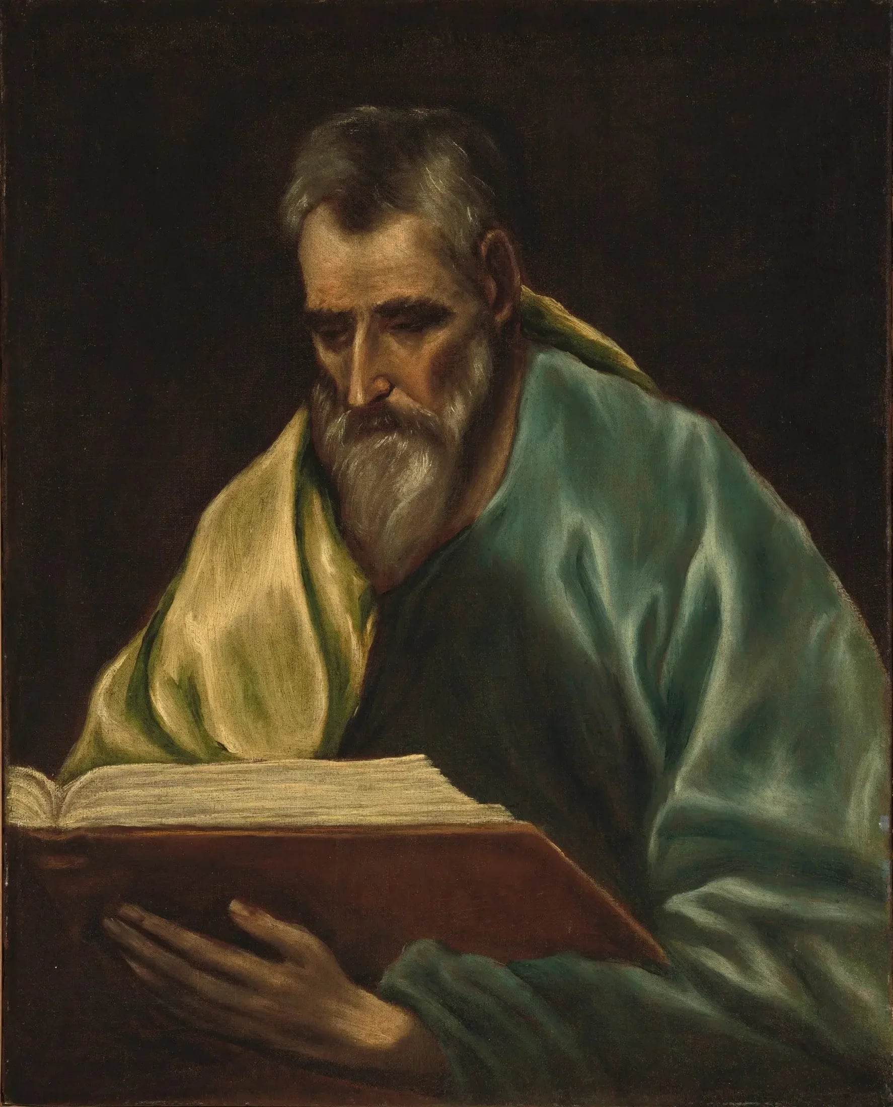Portrait d'un apôtre (Saint Philippe) - El Greco image 1 reproduction de peinture à l’huile
