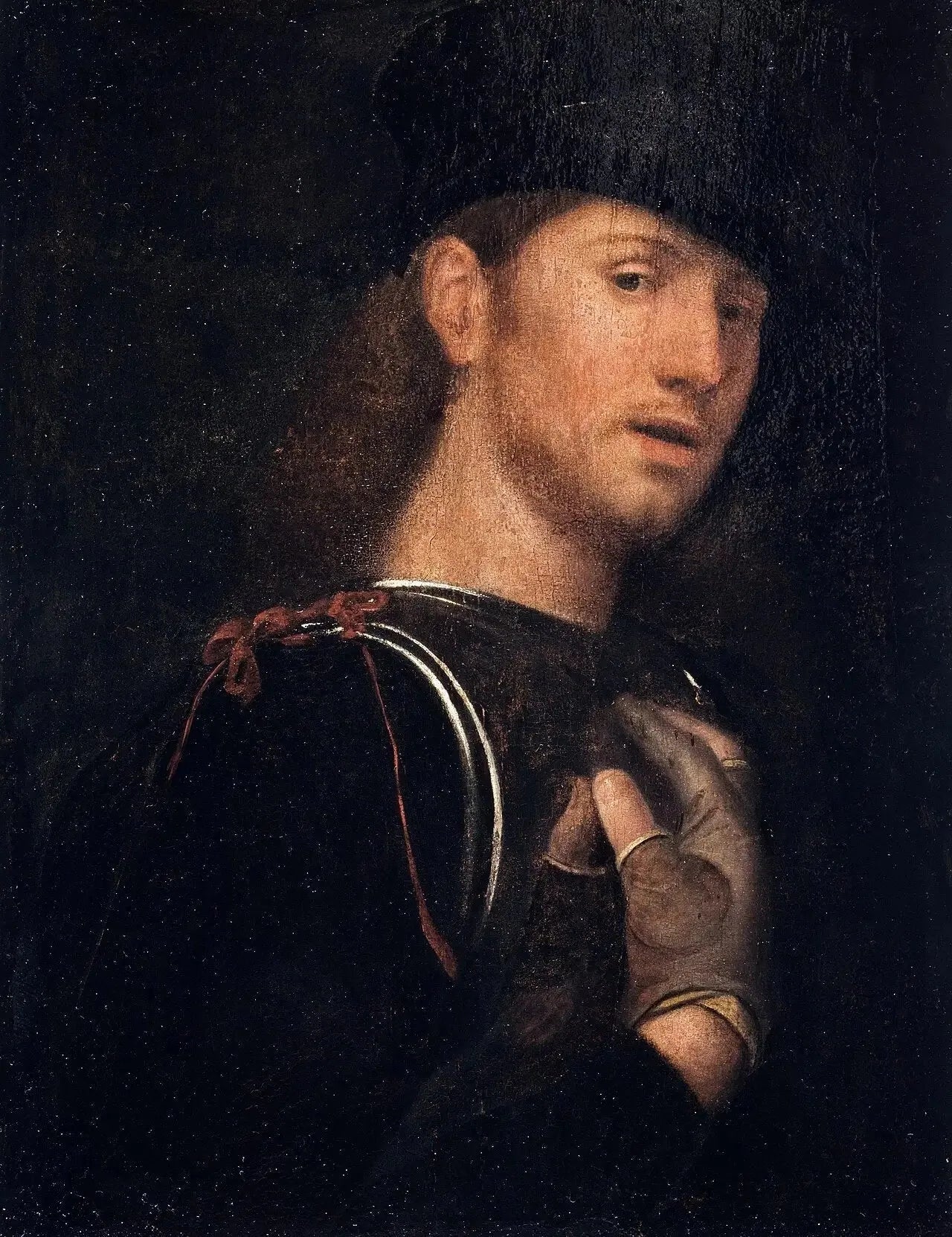 Portrait d'un archer - Giorgione image 1 reproduction réalisée par Alpha Reproduction