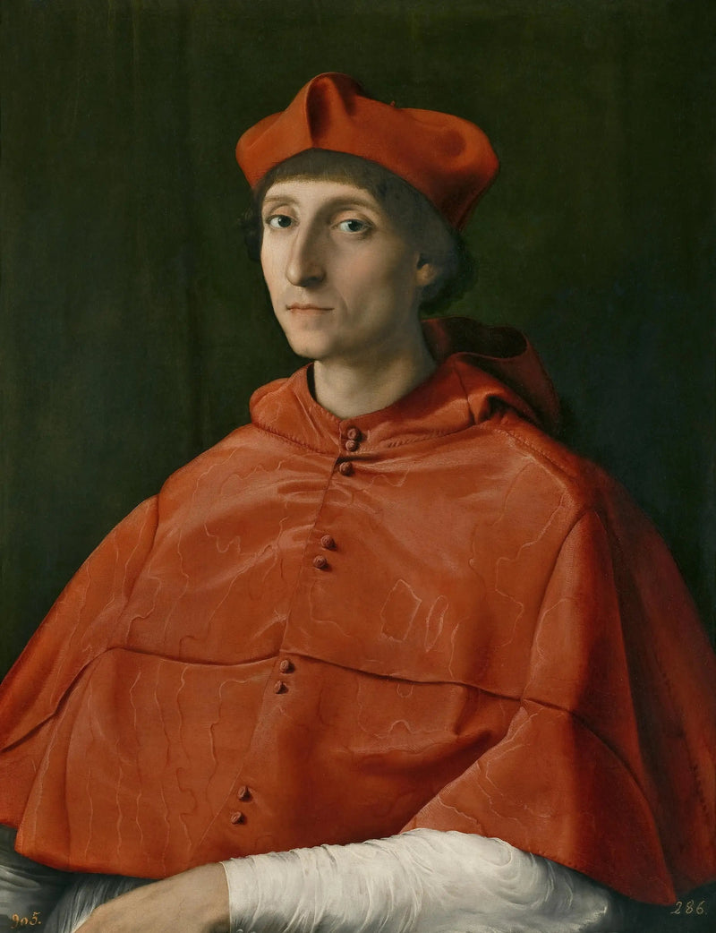 Portrait d'un cardinal - Raphaël Sanzio
