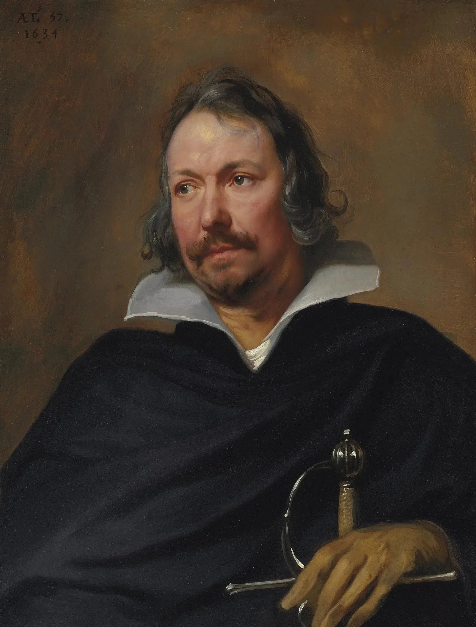 Portrait d'un cavalier - Antoine van Dyck image 1 reproduction de peinture à l’huile