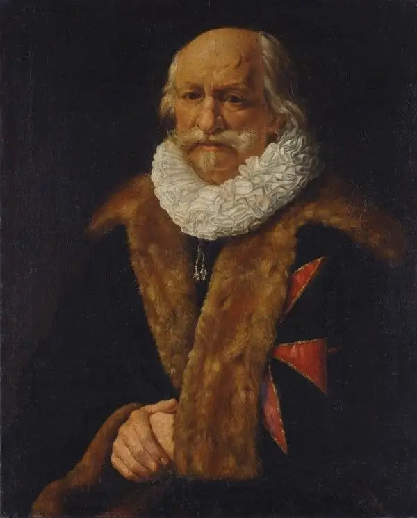 Portrait d'un chevalier de l'ordre de Saint-Étienne - Artemisia Gentileschi image 1 reproduction réalisée par Alpha Reproduction