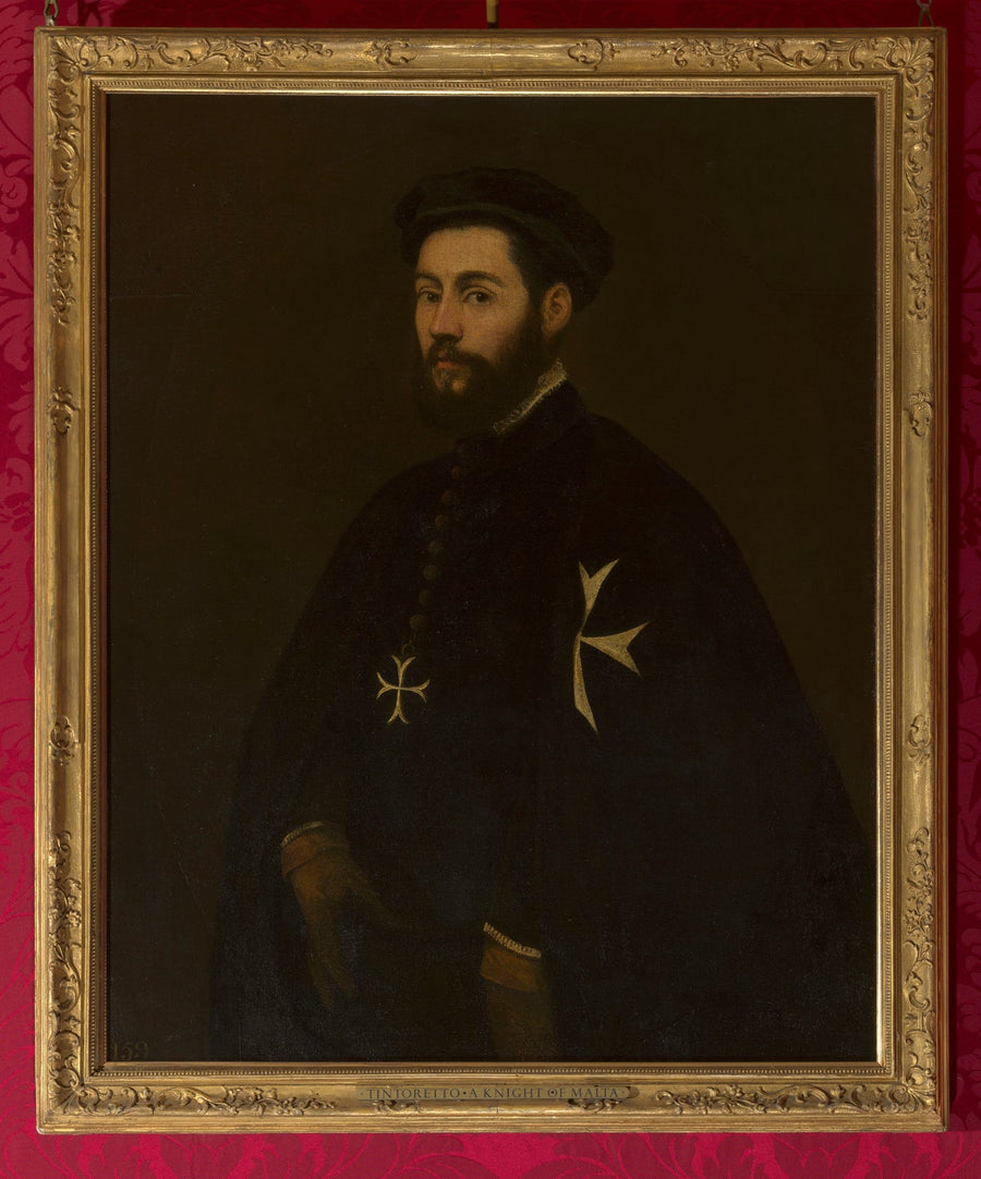 Portrait d'un chevalier de Malte - Jacopo Tintoretto