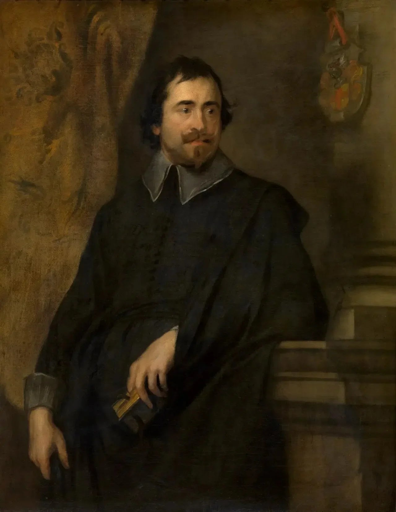 Portrait d'un clerc - Antoine van Dyck image 1 reproduction artisanale de tableau