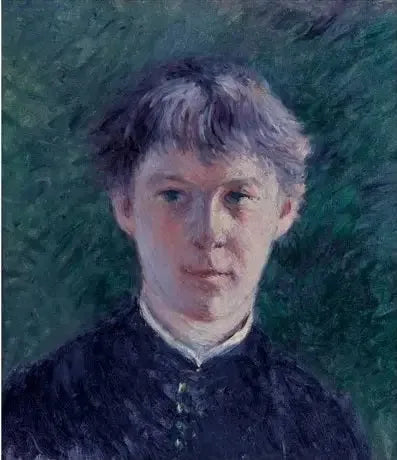 Portrait d'un collégien - Gustave Caillebotte image 1 tableau peint à l’huile sur toile