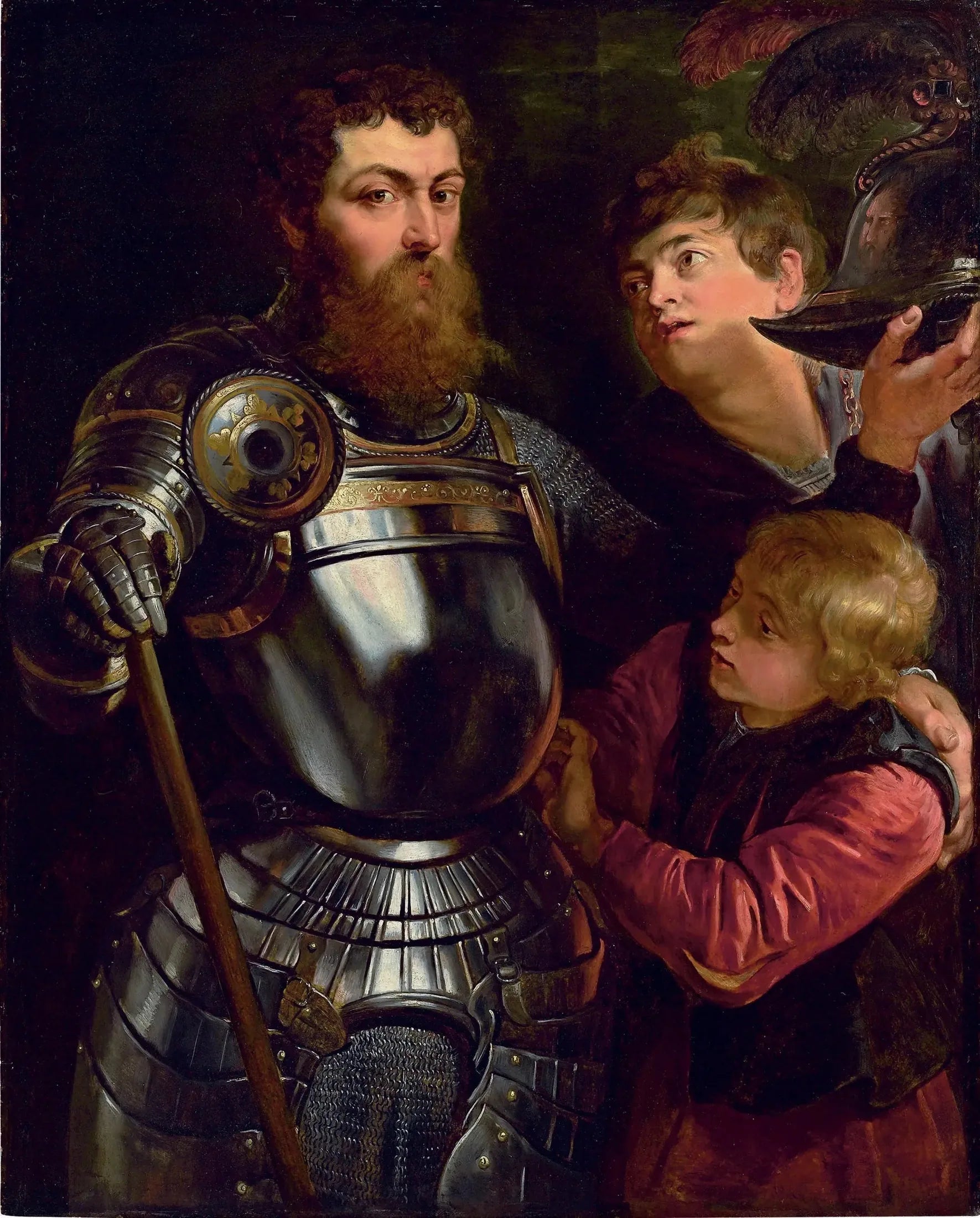Portrait d'un commandant - Peter Paul Rubens image 1 tableau peint à l’huile sur toile