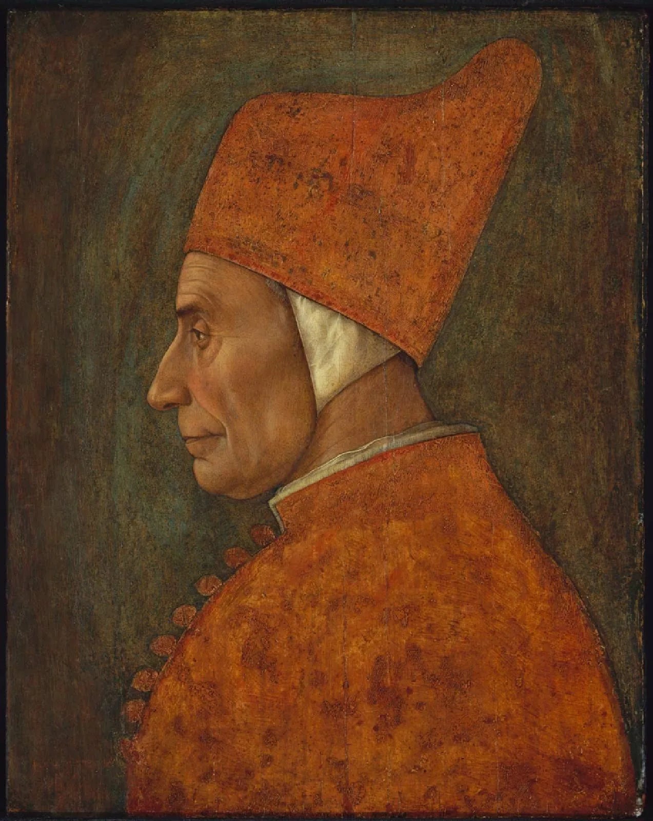 Portrait d'un doge, probablement Pasquale Malipiero - Gentile Bellini image 1 copie de tableau peinte à la main