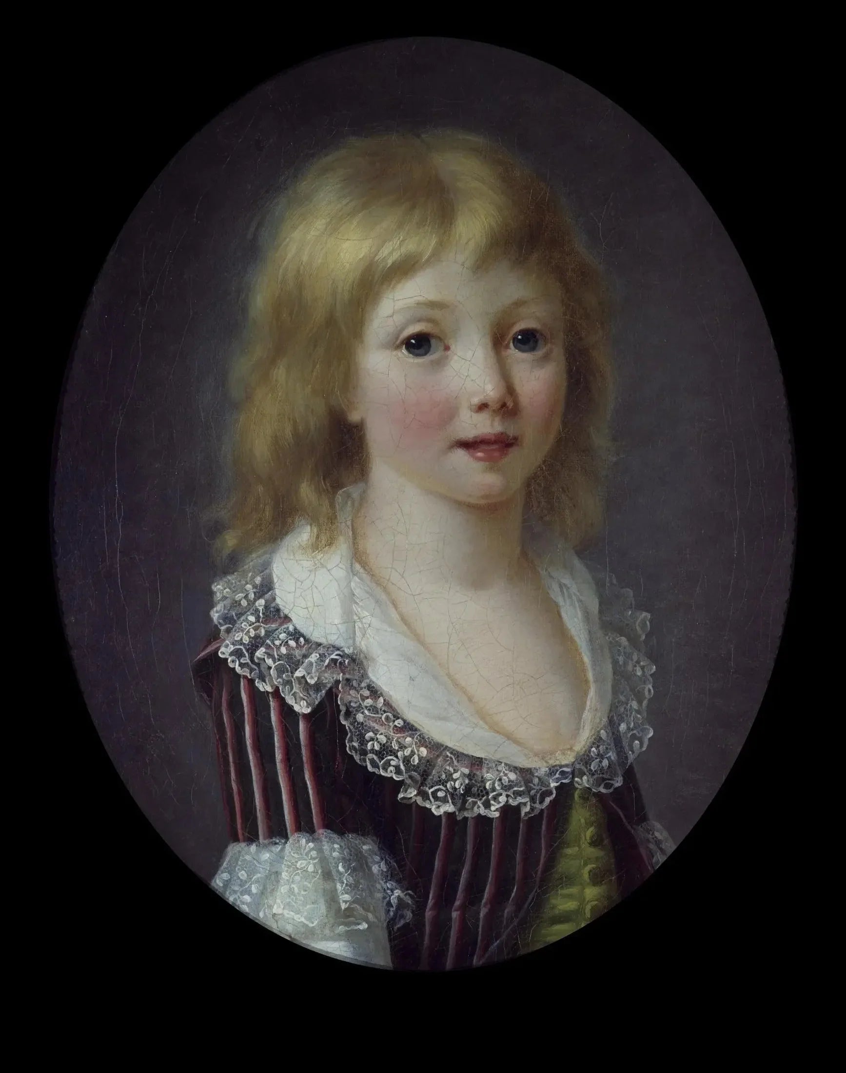 Portrait d'un enfant de la famille Comminges - Élisabeth Vigée Le Brun image 1 tableau peint à l’huile sur toile