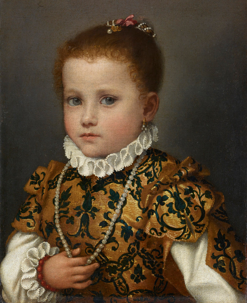 Portrait d'un enfant de la Maison Redetti - Giovanni Battista Moroni image 1 reproduction artisanale de tableau