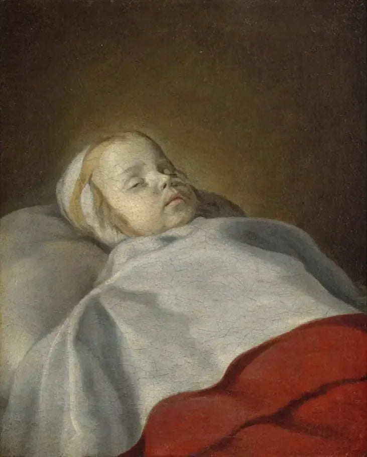 Portrait d'un enfant mort - Philippe de Champaigne image 1 reproduction réalisée par Alpha Reproduction