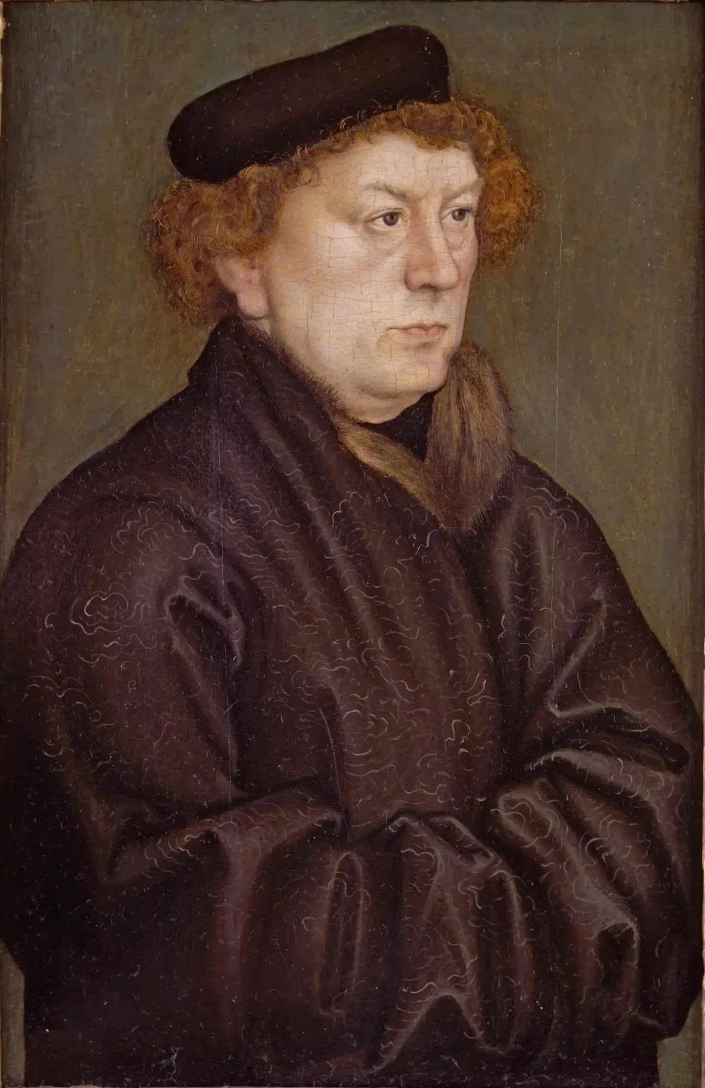Portrait d'un érudit - Lucas Cranach the Elder image 1 reproduction artisanale de tableau
