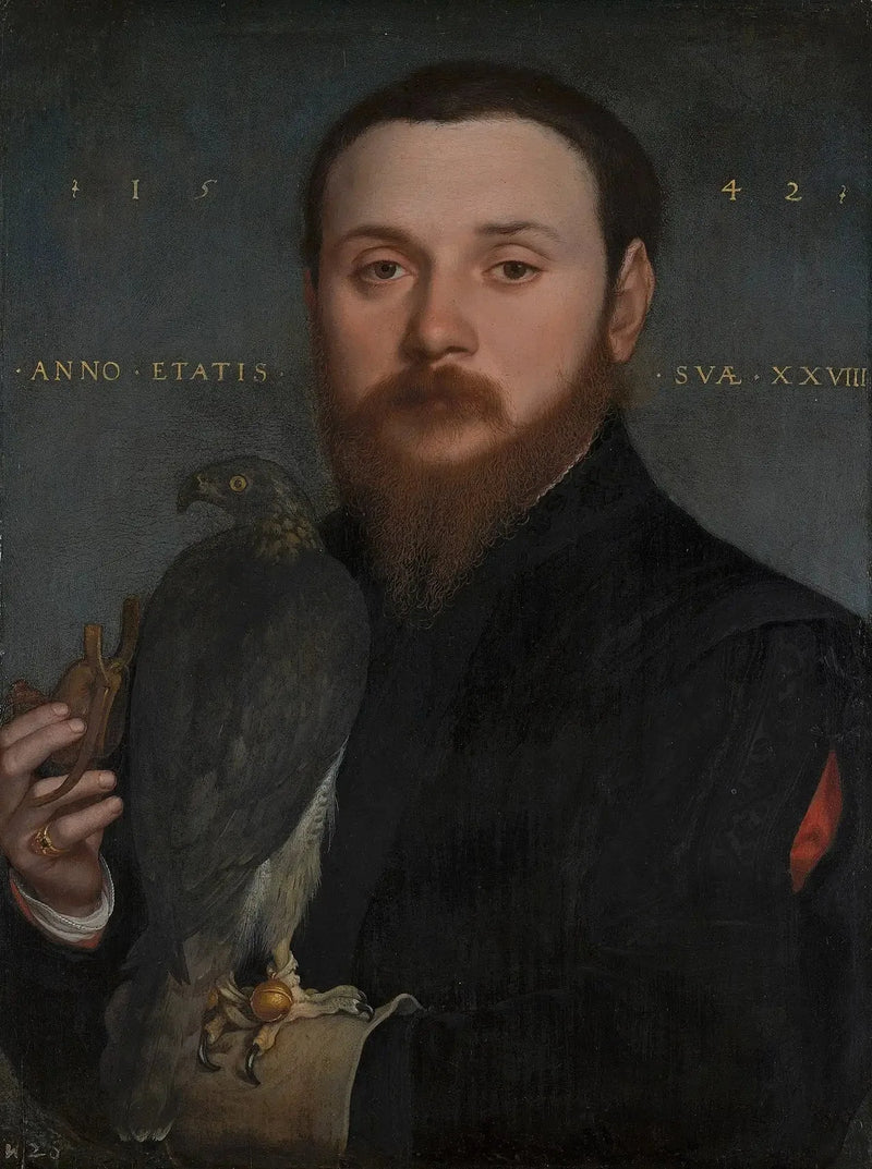 Portrait d'un fauconnier - Hans Holbein le Jeune