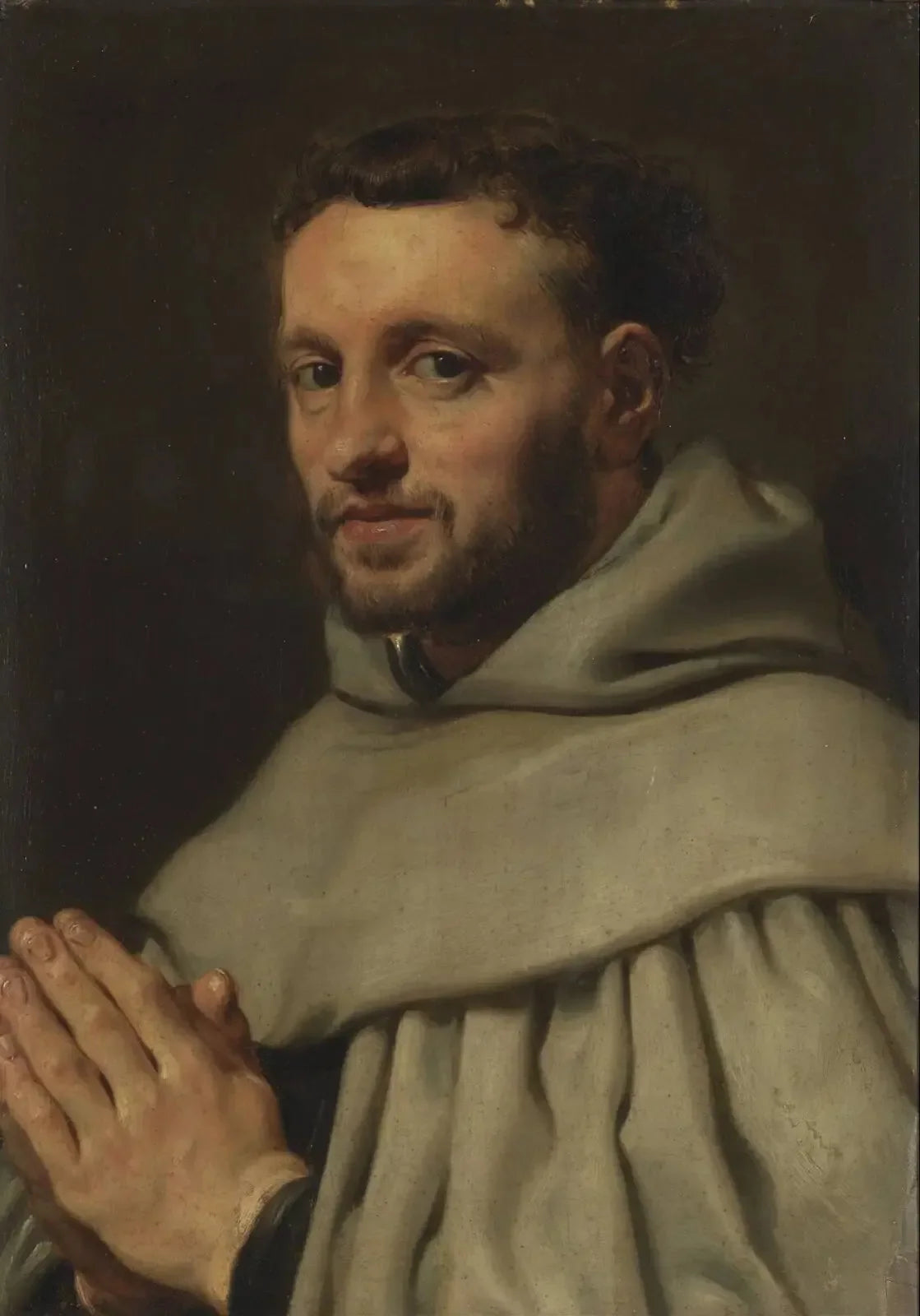 Portrait d'un frère carme (Gaspar Rinckens ?) - Peter Paul Rubens image 1 tableau peint à l’huile sur toile