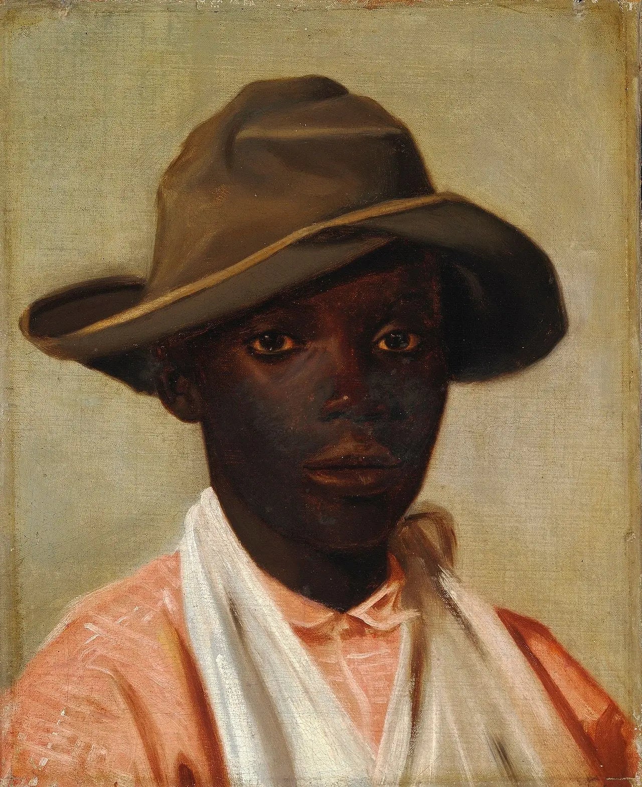 Portrait d'un garçon - Camille Pissarro image 1 reproduction artisanale de tableau