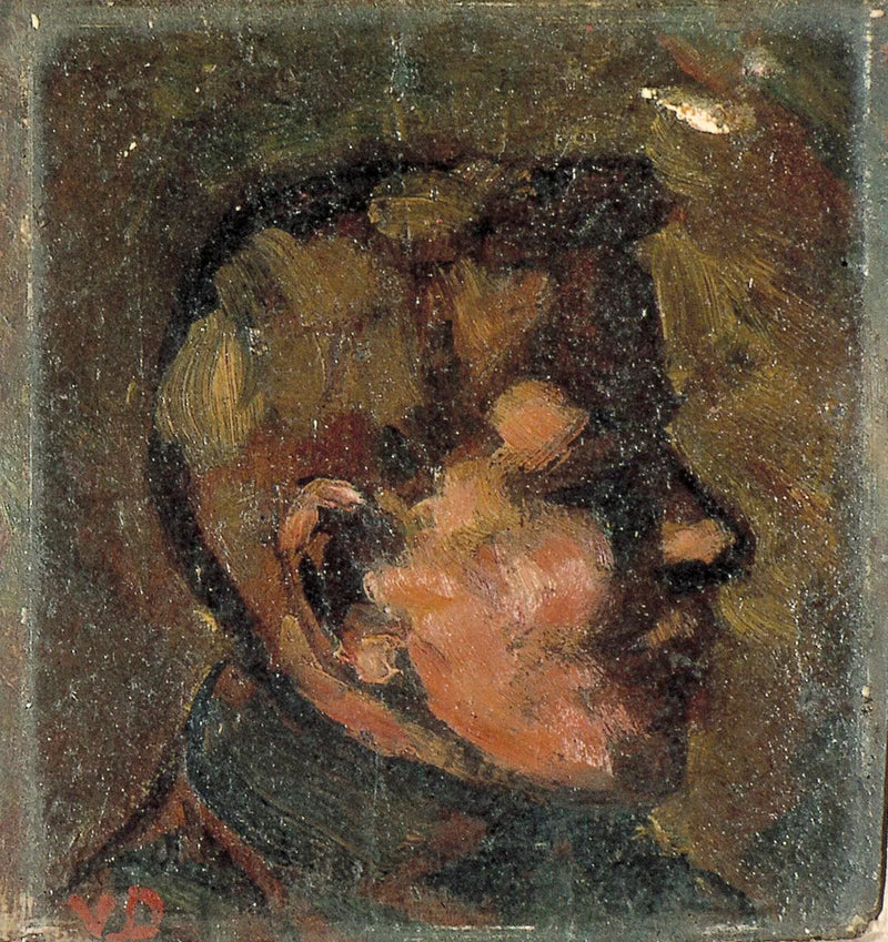 Portrait d'un garçon de profil - Theo van Doesburg