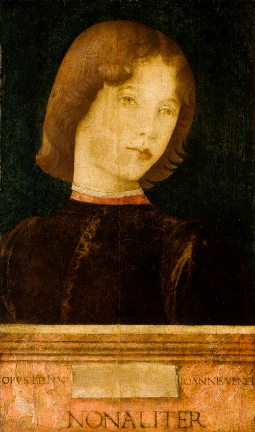 Portrait d'un garçon - Giovanni Bellini image 1 copie de tableau peinte à la main